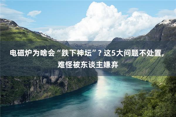电磁炉为啥会“跌下神坛”? 这5大问题不处置, 难怪被东谈主嫌弃